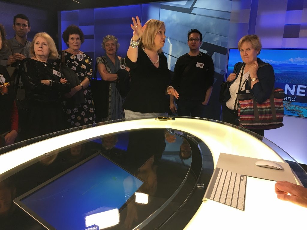 ABC Studio Brisbane  Jenny Woodward